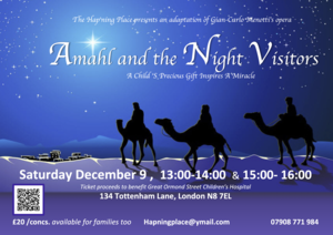 What's Hap'ning?. Amahl Poster 2023